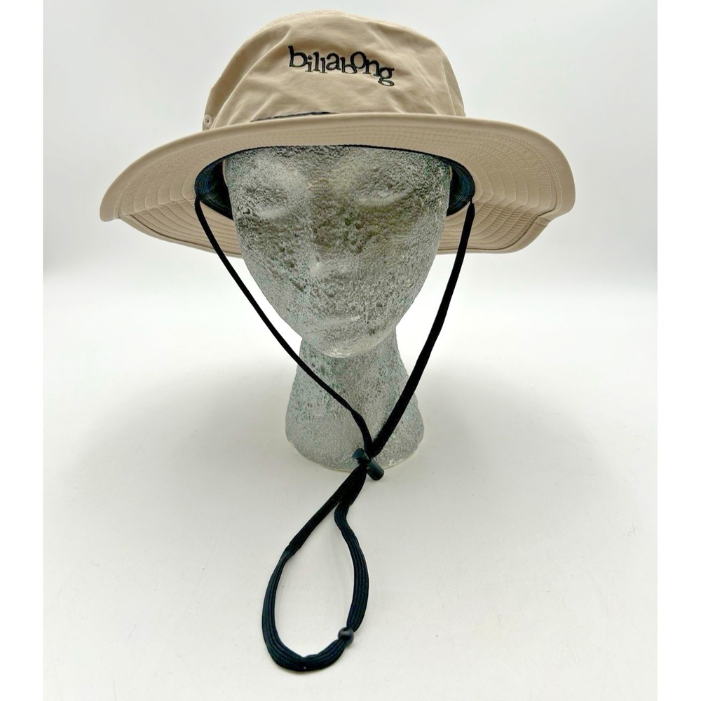 Billabong Submersibles Beige Beach Safari Bucket Hat OSFM Stretch Adjustable